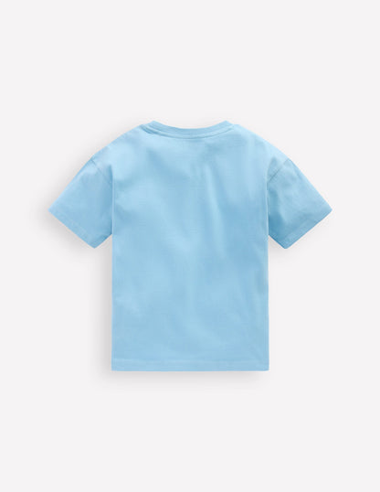 Badge T-Shirt-GLACIER LAKE Outer Space