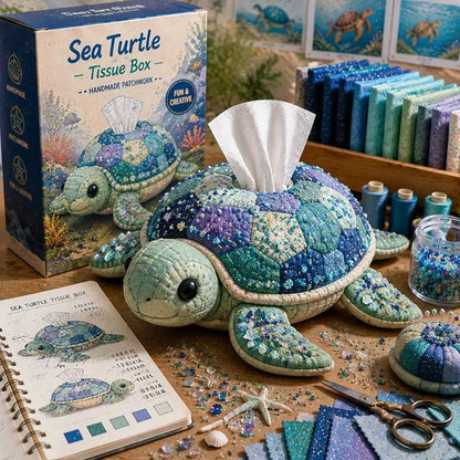Crafty Critters DIY Tissue Box Kit – Fun Animal And Ocean Friends